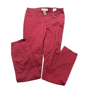 No Boundaries Women's Pomegranate Red Jeans - Size 5
